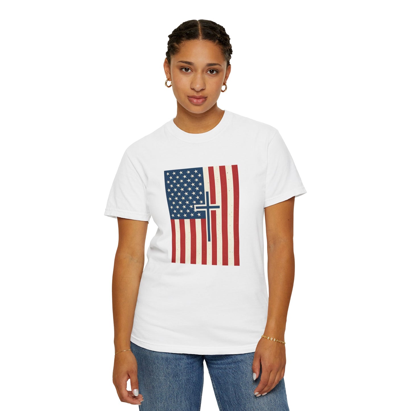 Flag Cross Tee