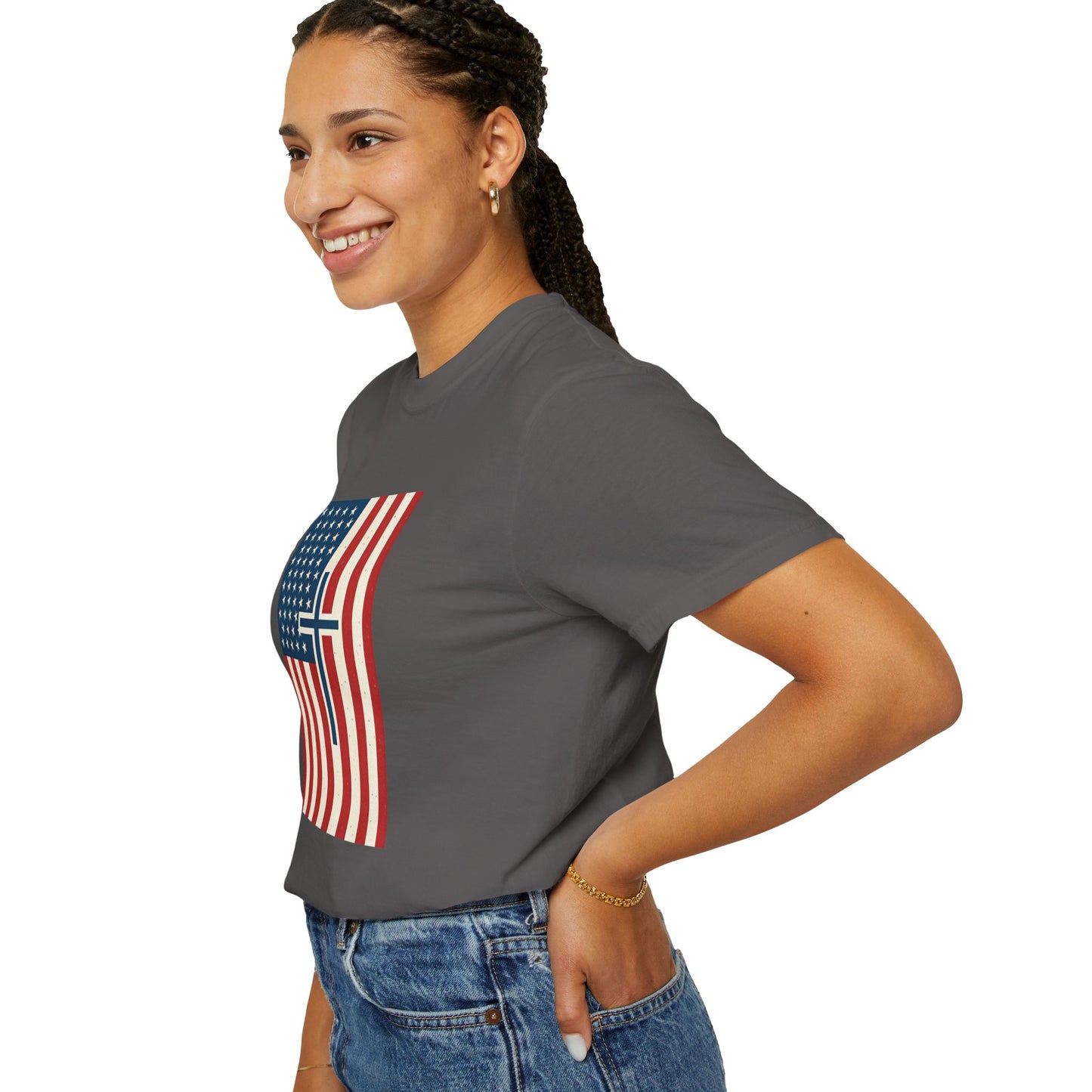 Flag Cross Tee