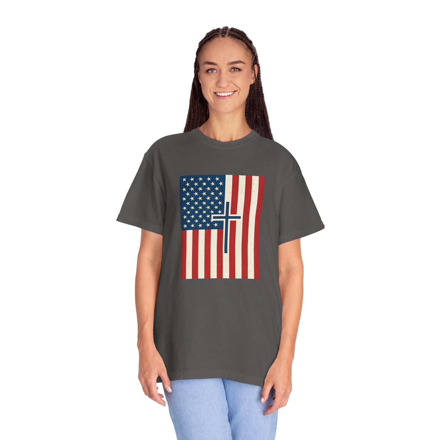 Flag Cross Tee