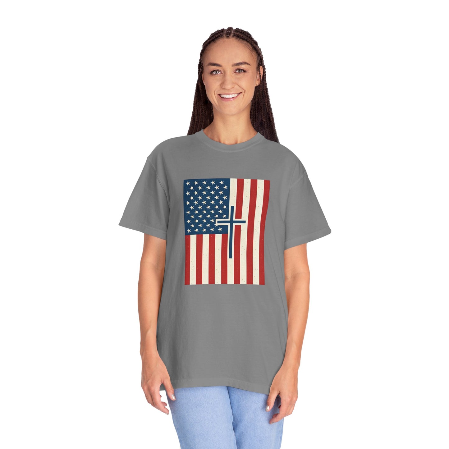 Flag Cross Tee