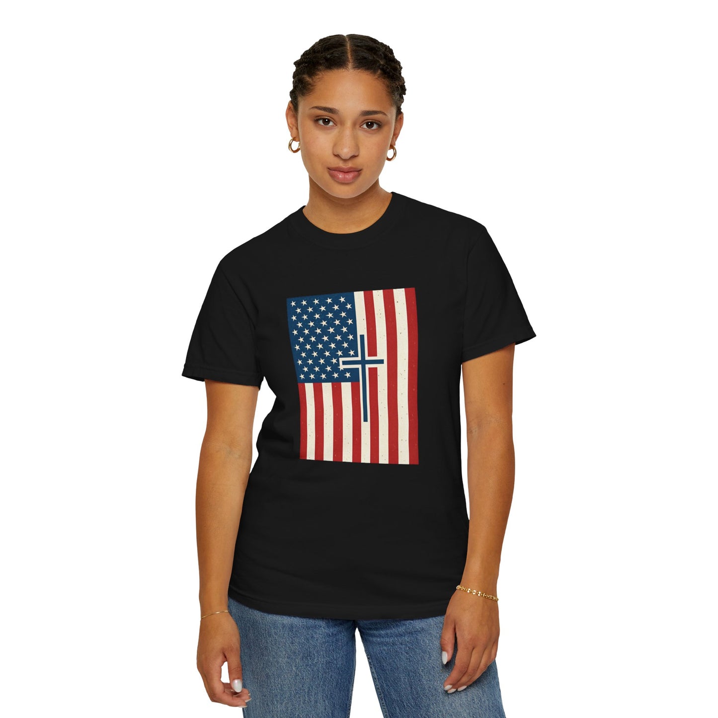 Flag Cross Tee