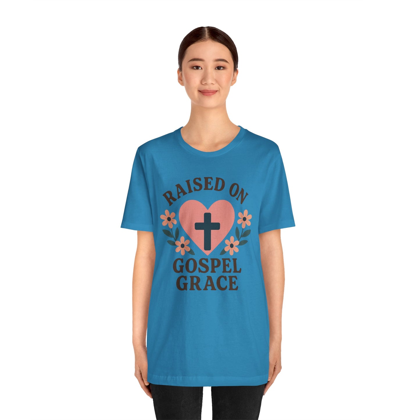Raised On Gospel Grace Women's T-Shirt