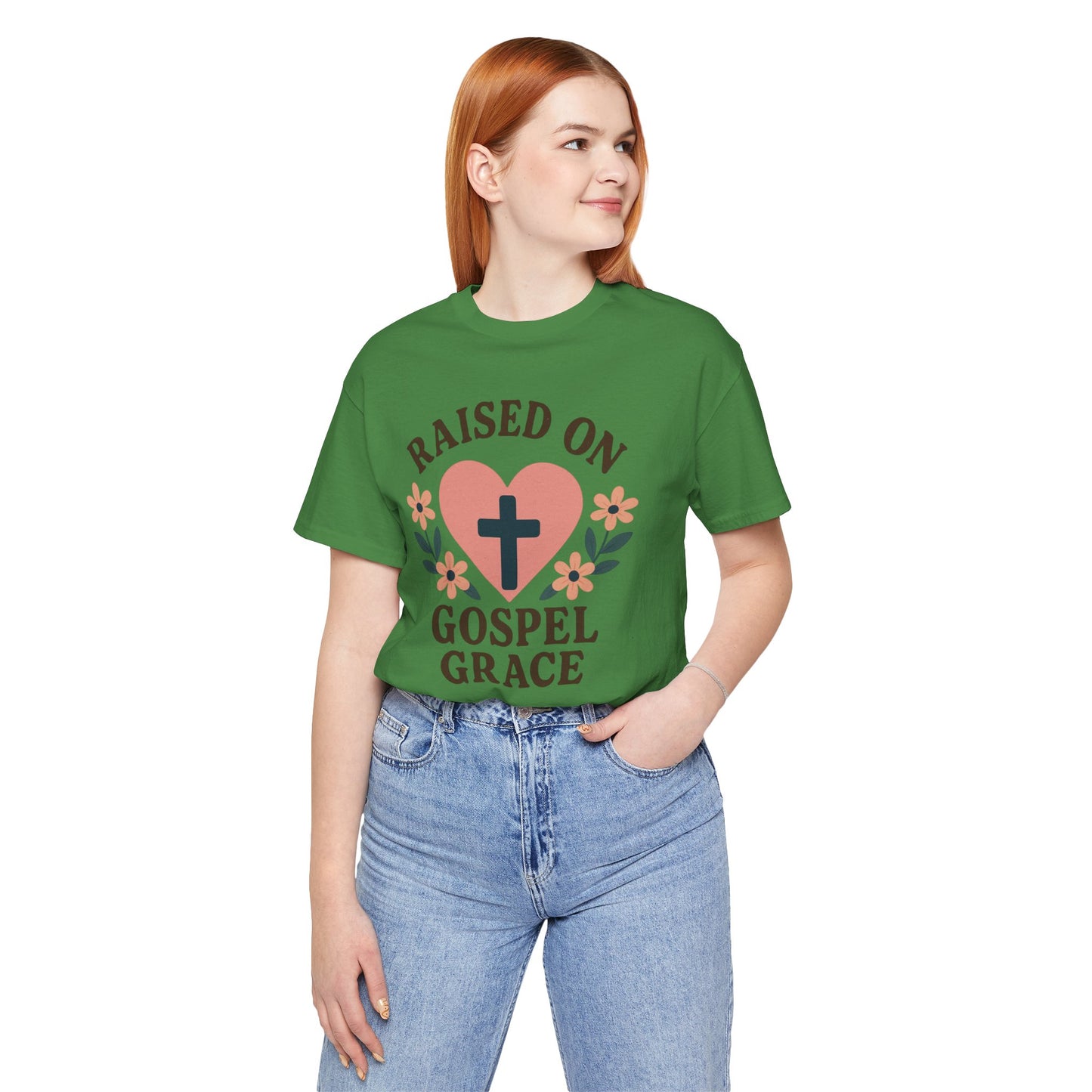 Raised On Gospel Grace Women's T-Shirt