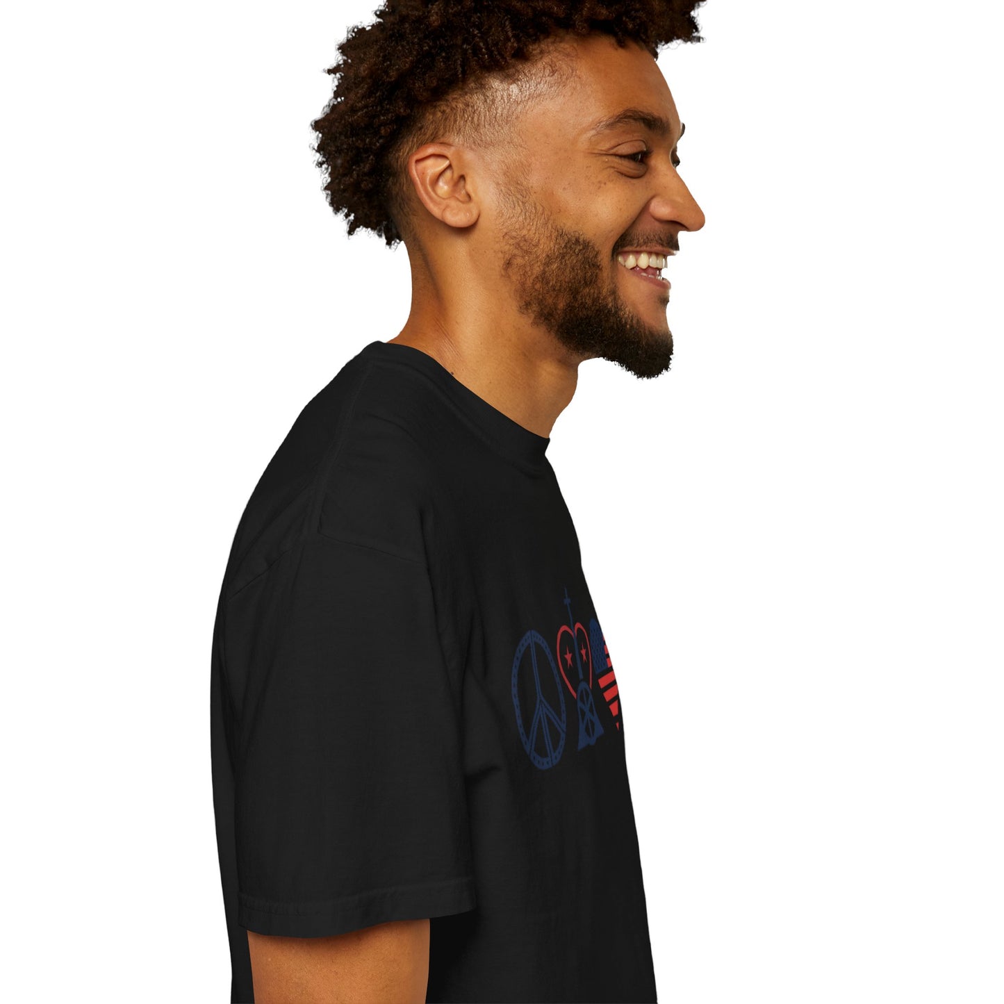 Patriotic Graphic Men's T-shirt