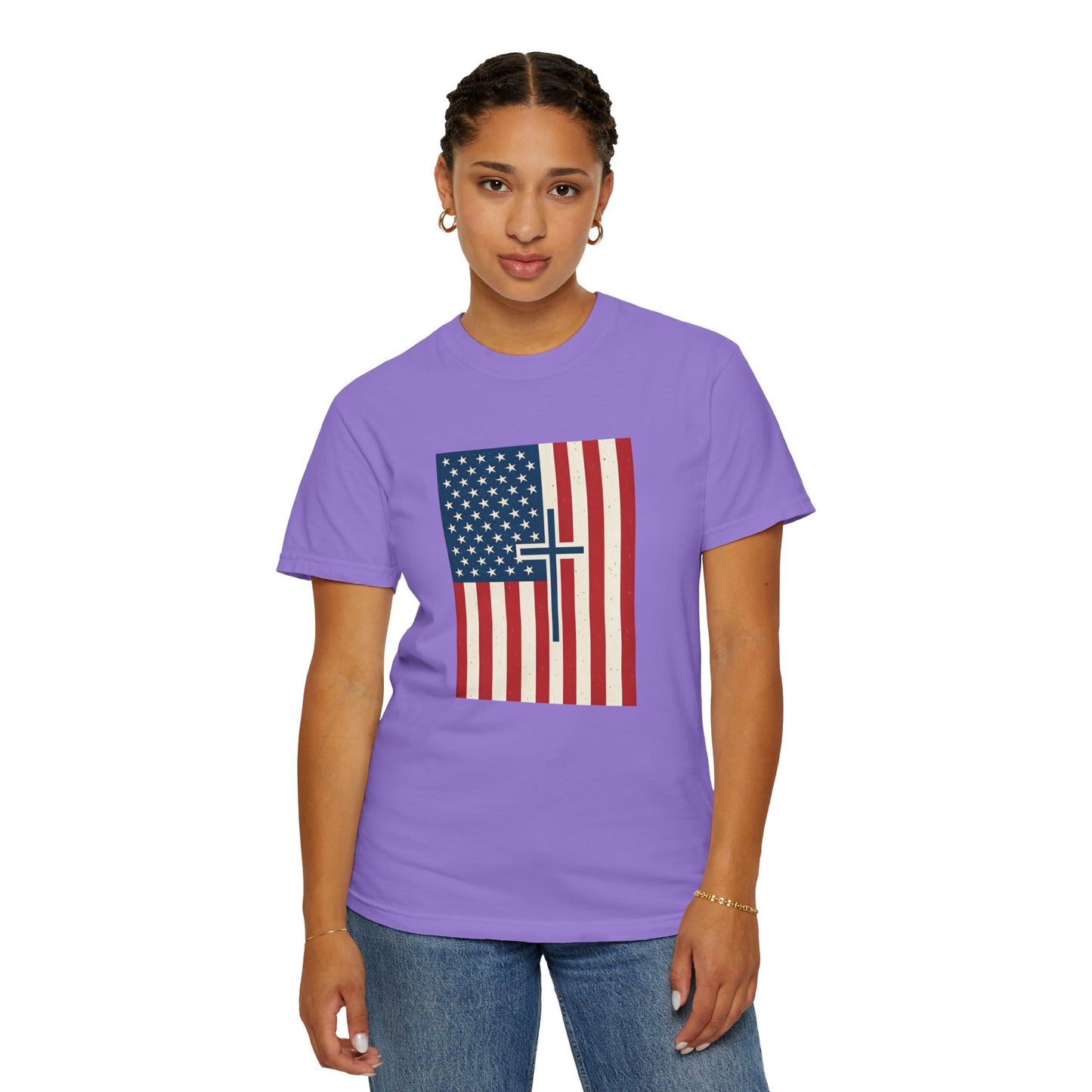 Flag Cross Tee