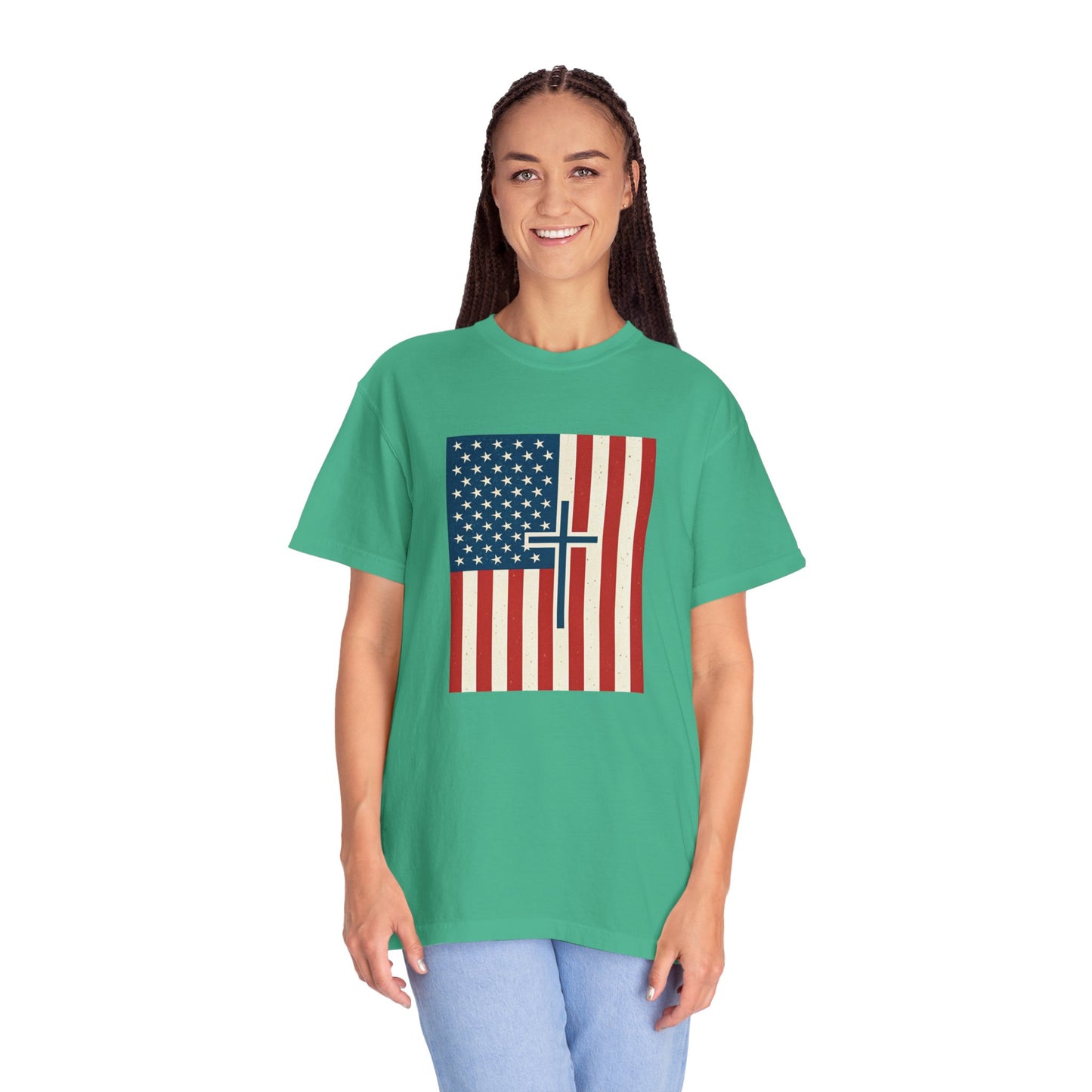 Flag Cross Tee