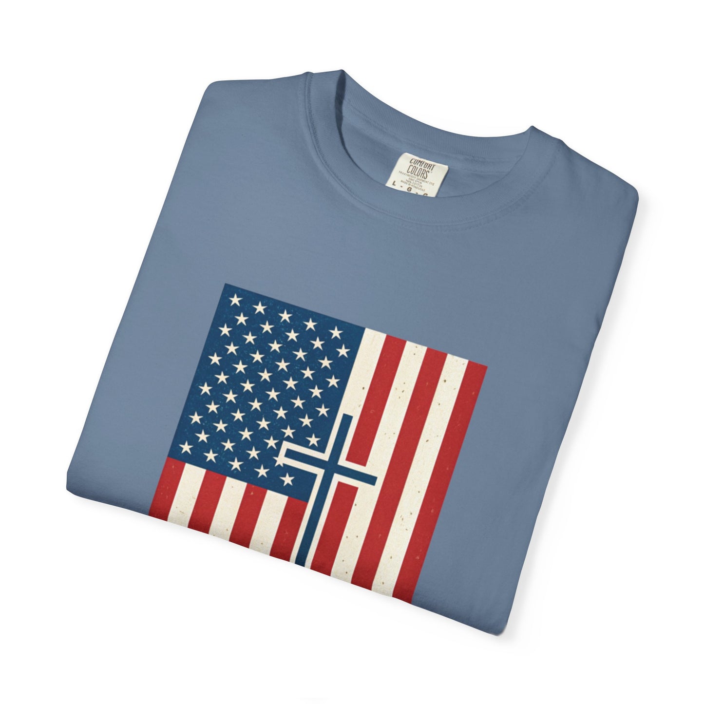 American Flag Printed Men's T-Shirt