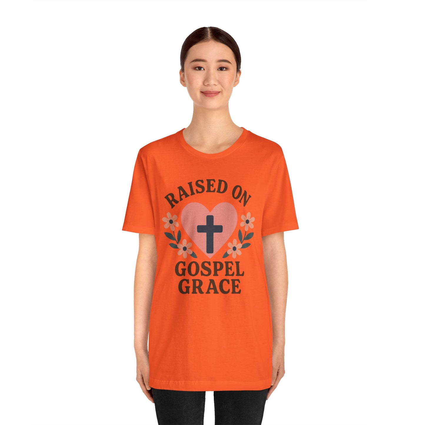 Raised On Gospel Grace Women's T-Shirt