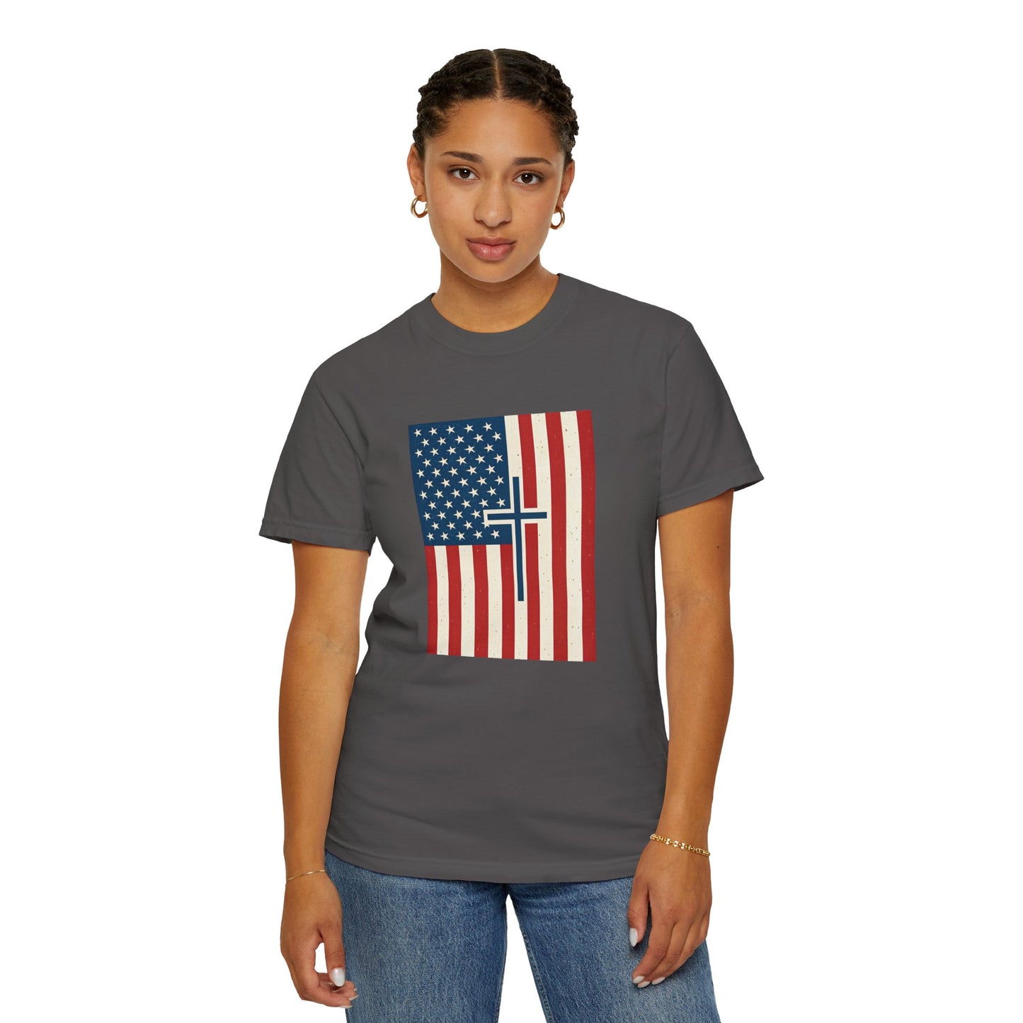 Flag Cross Tee