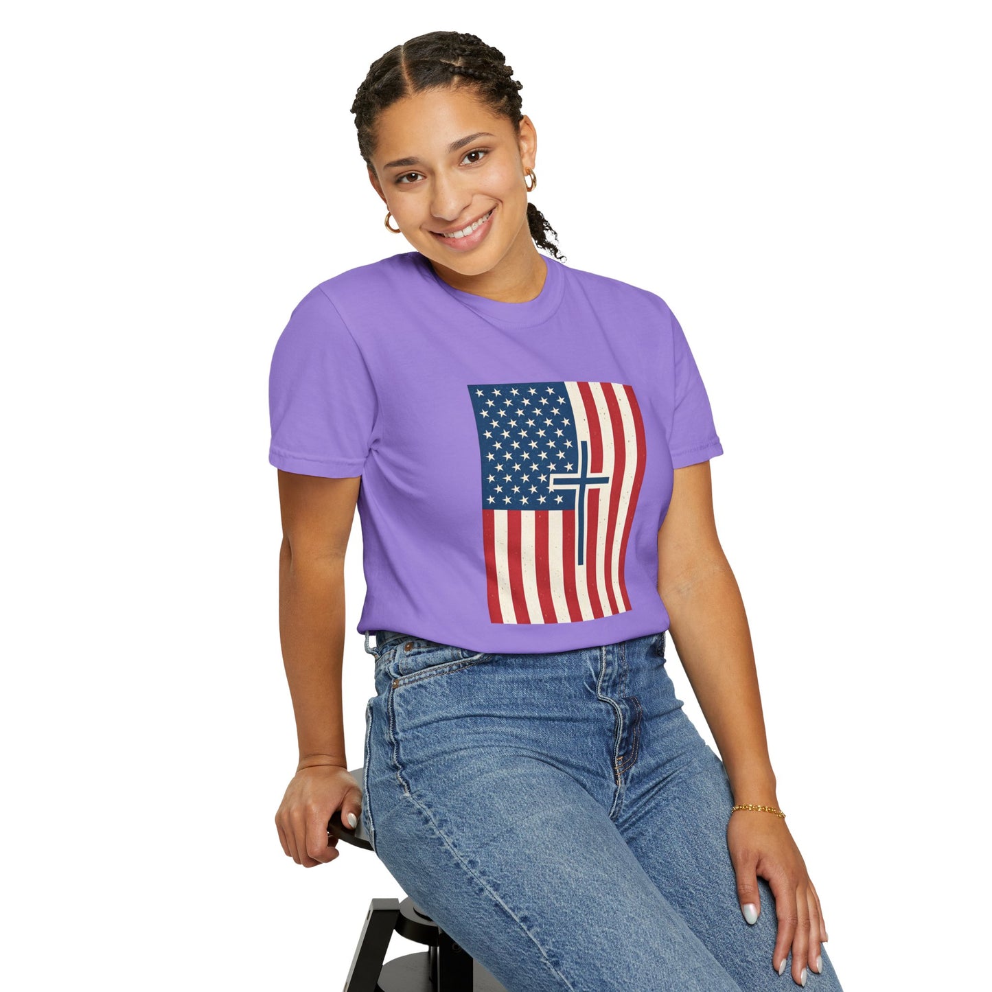 Flag Cross Tee