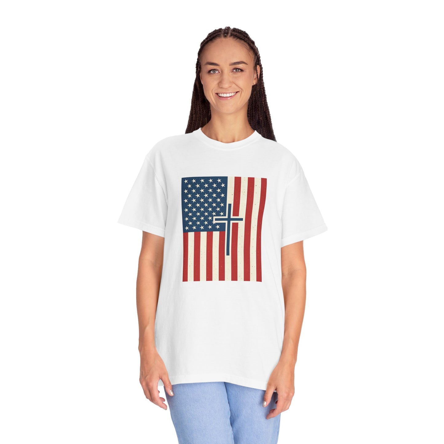 Flag Cross Tee