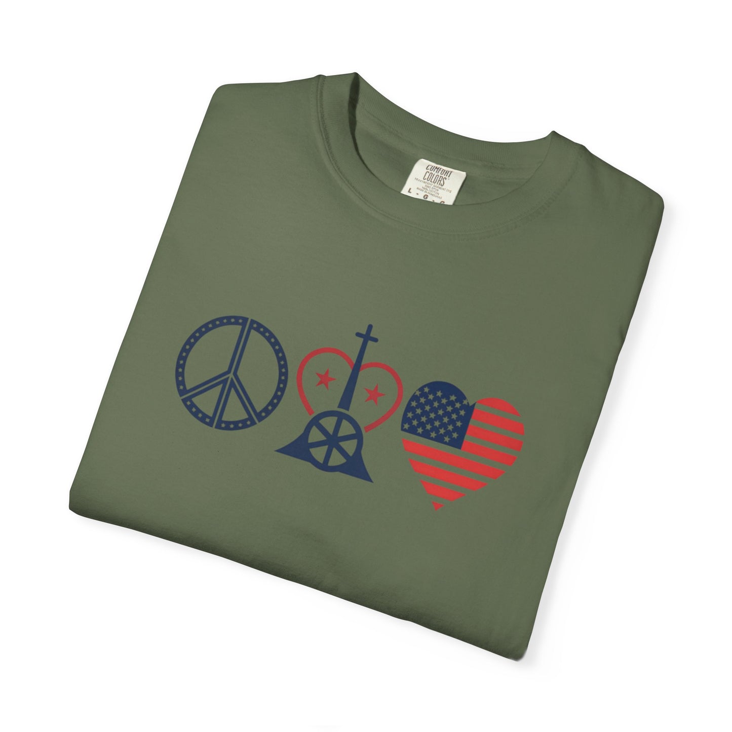 Patriotic Graphic Men's T-shirt