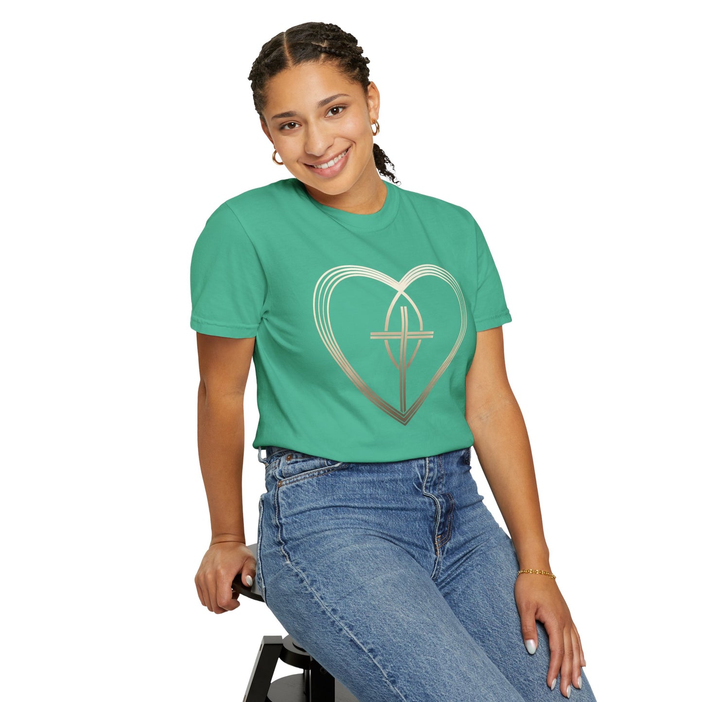 Church Heart Sign Women's T-Shirt