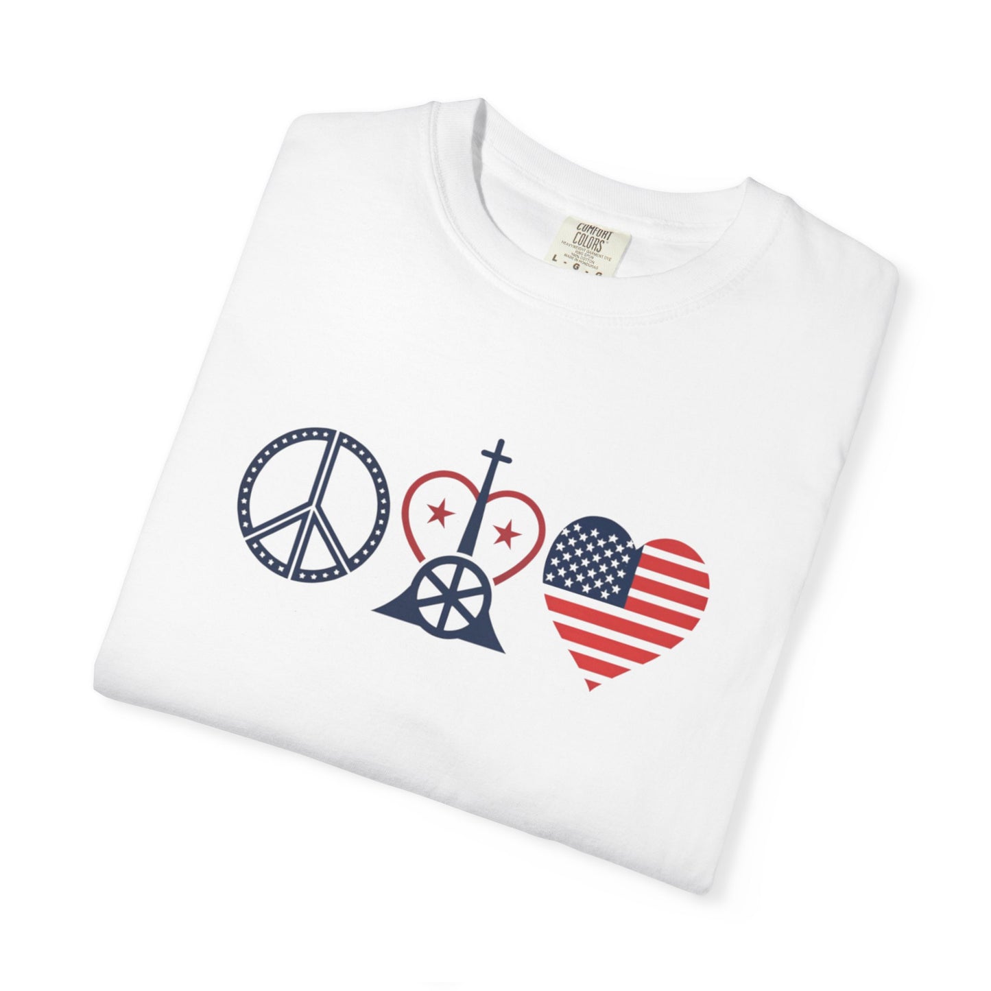 Patriotic Graphic Men's T-shirt