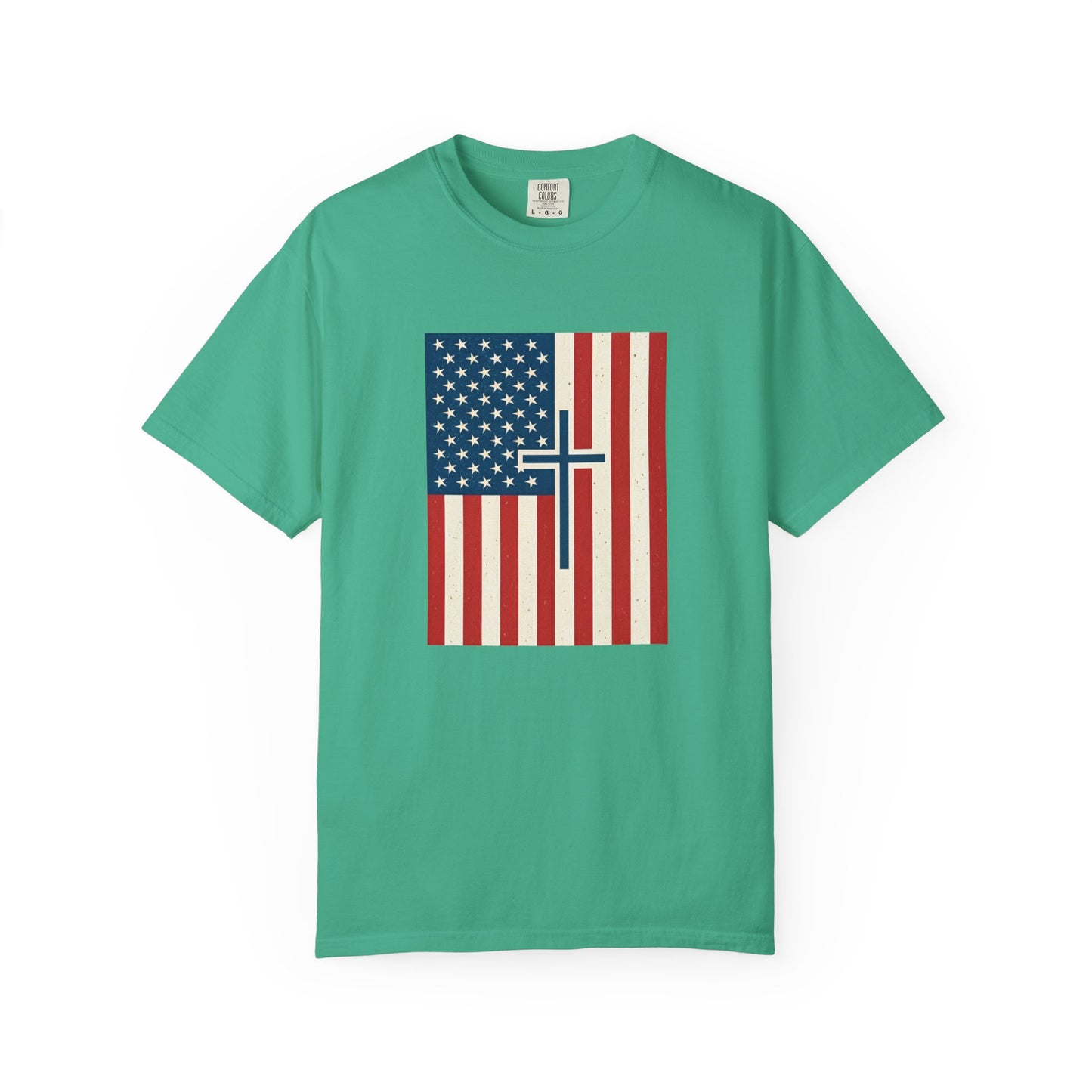 Flag Cross Tee