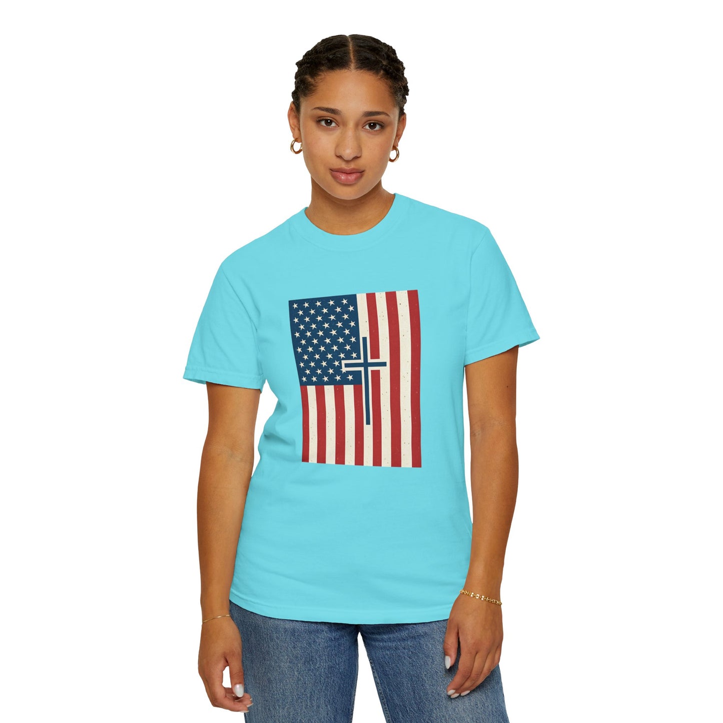 Flag Cross Tee