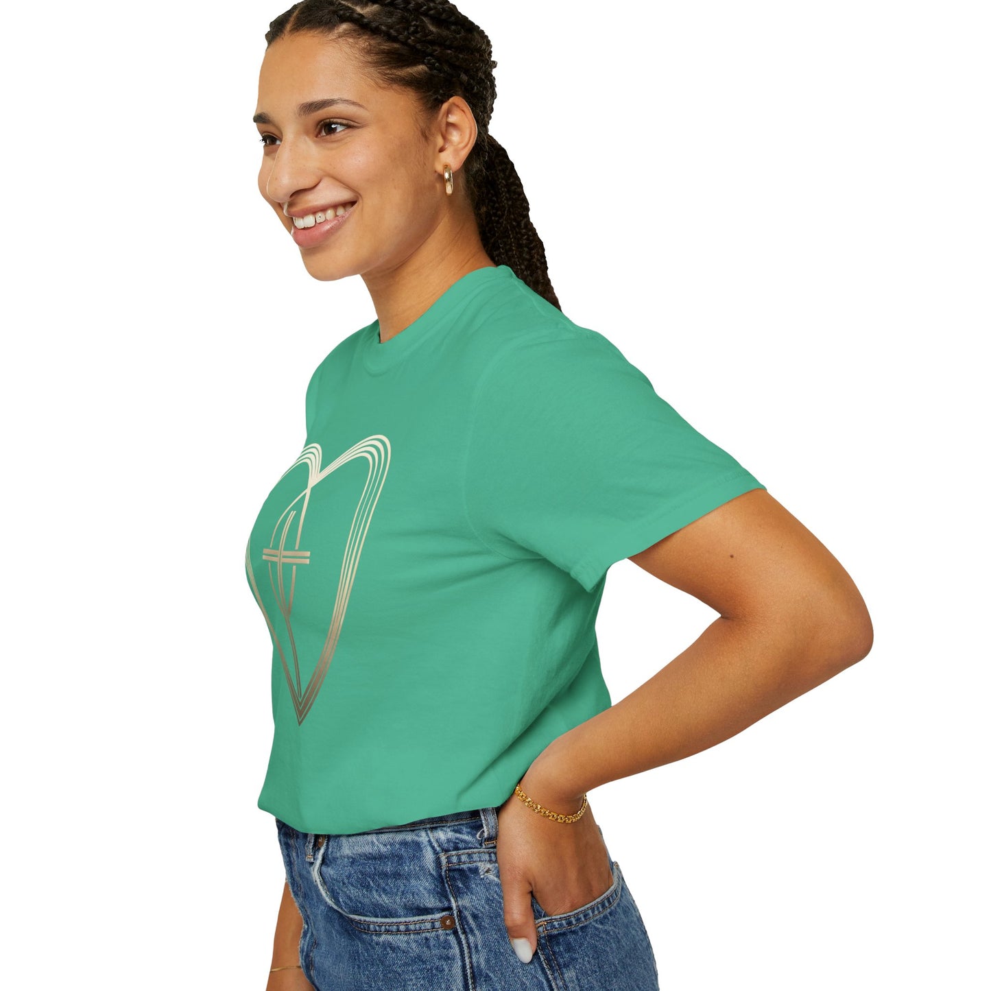 Church Heart Sign Women's T-Shirt