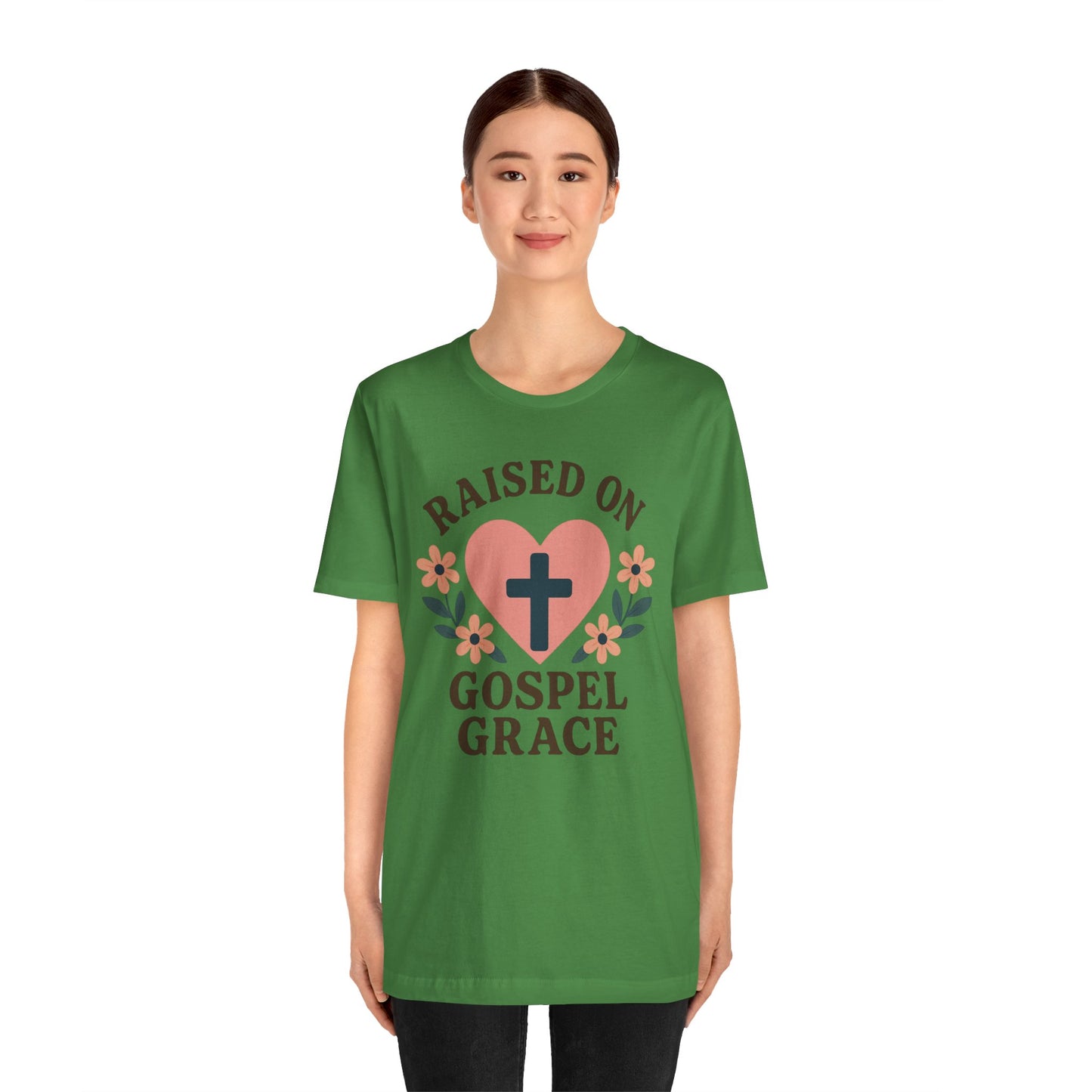Raised On Gospel Grace Women's T-Shirt