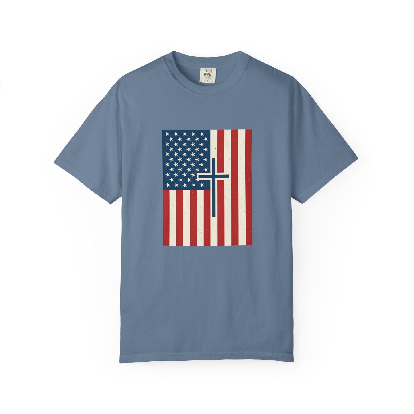 American Flag Printed Men's T-Shirt