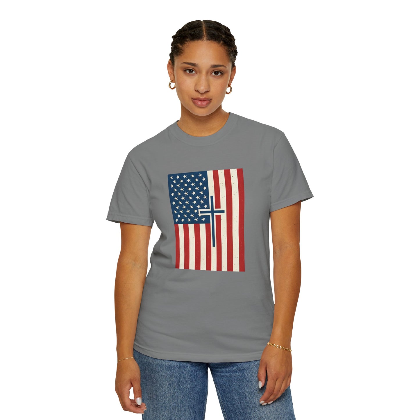 Flag Cross Tee