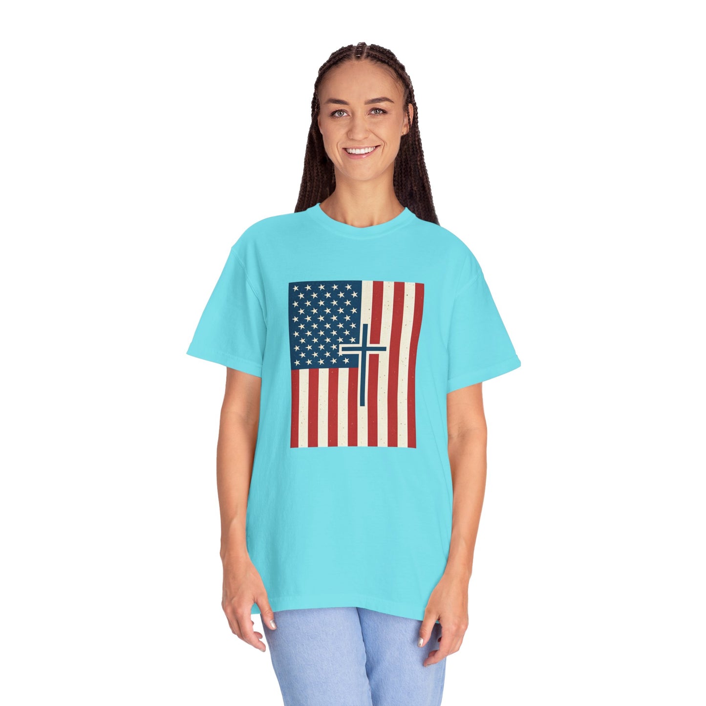 Flag Cross Tee