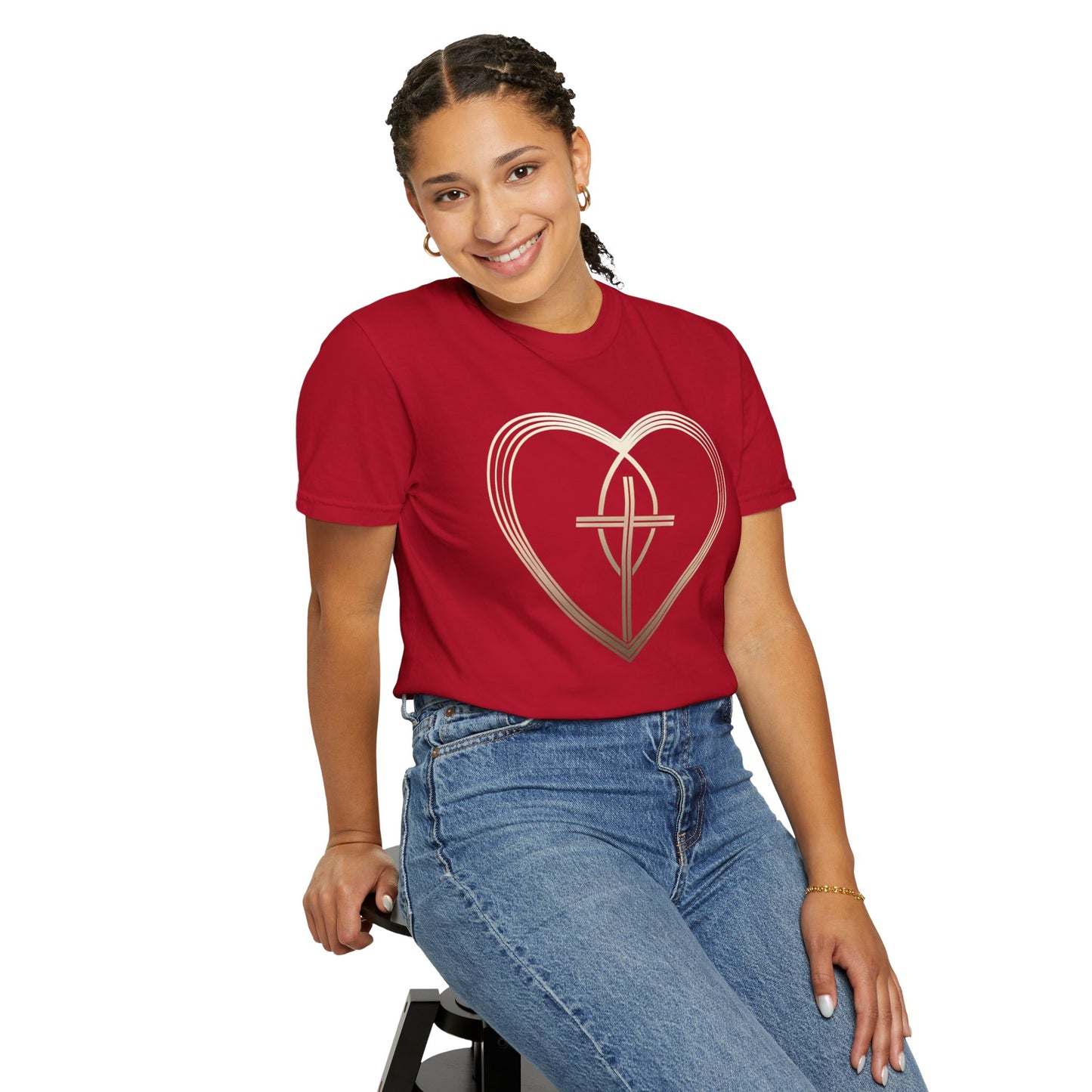 Church Heart Sign Women's T-Shirt