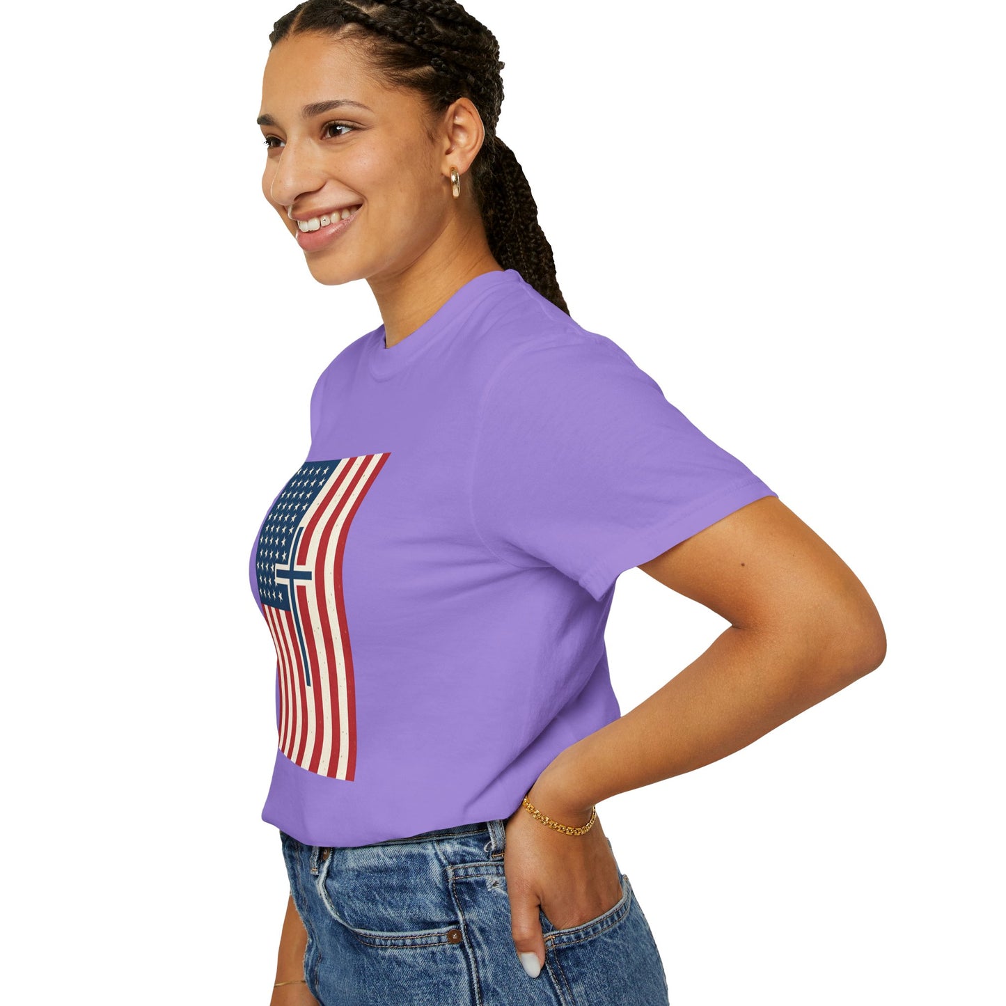 Flag Cross Tee