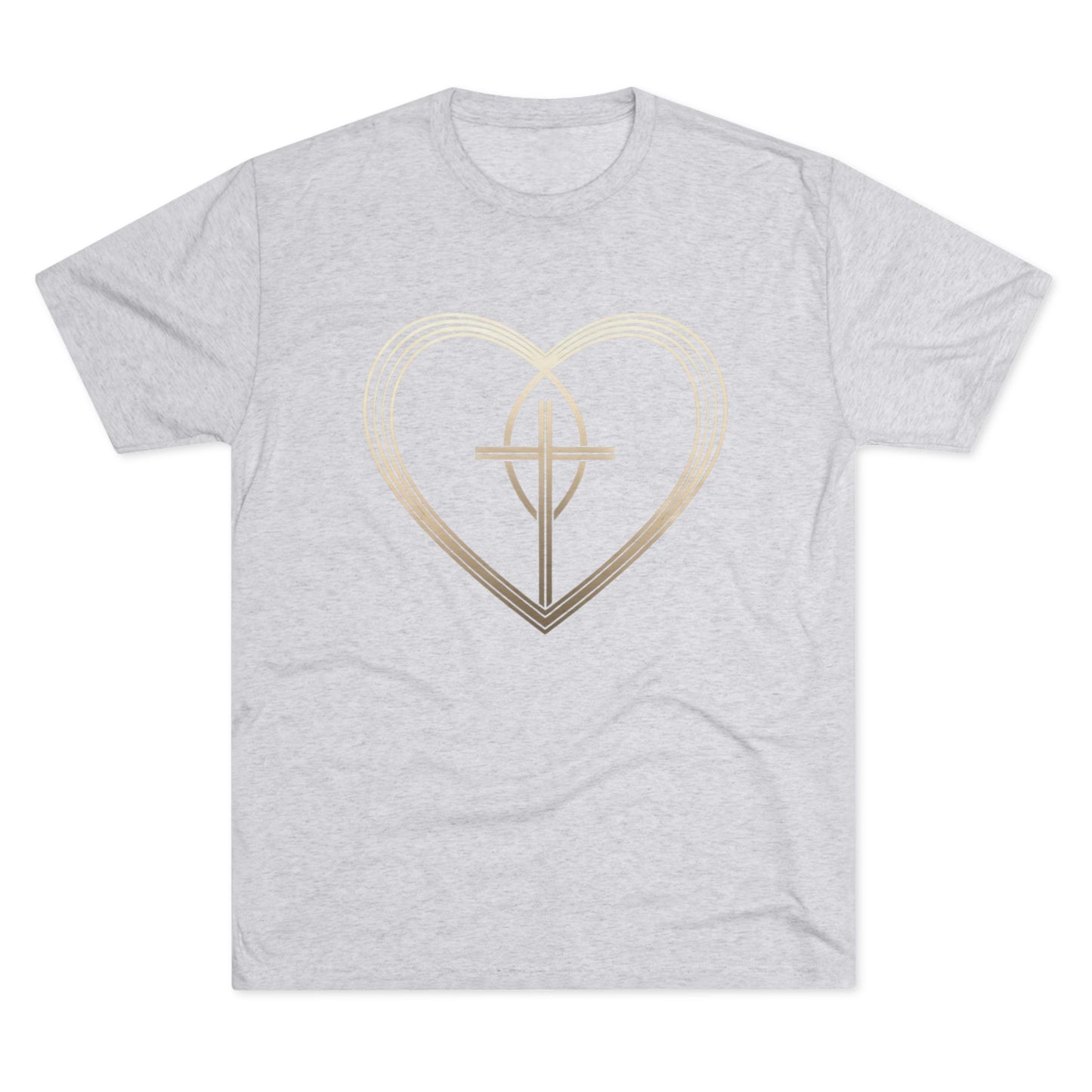 Church Heart Sign Men's T-Shirt