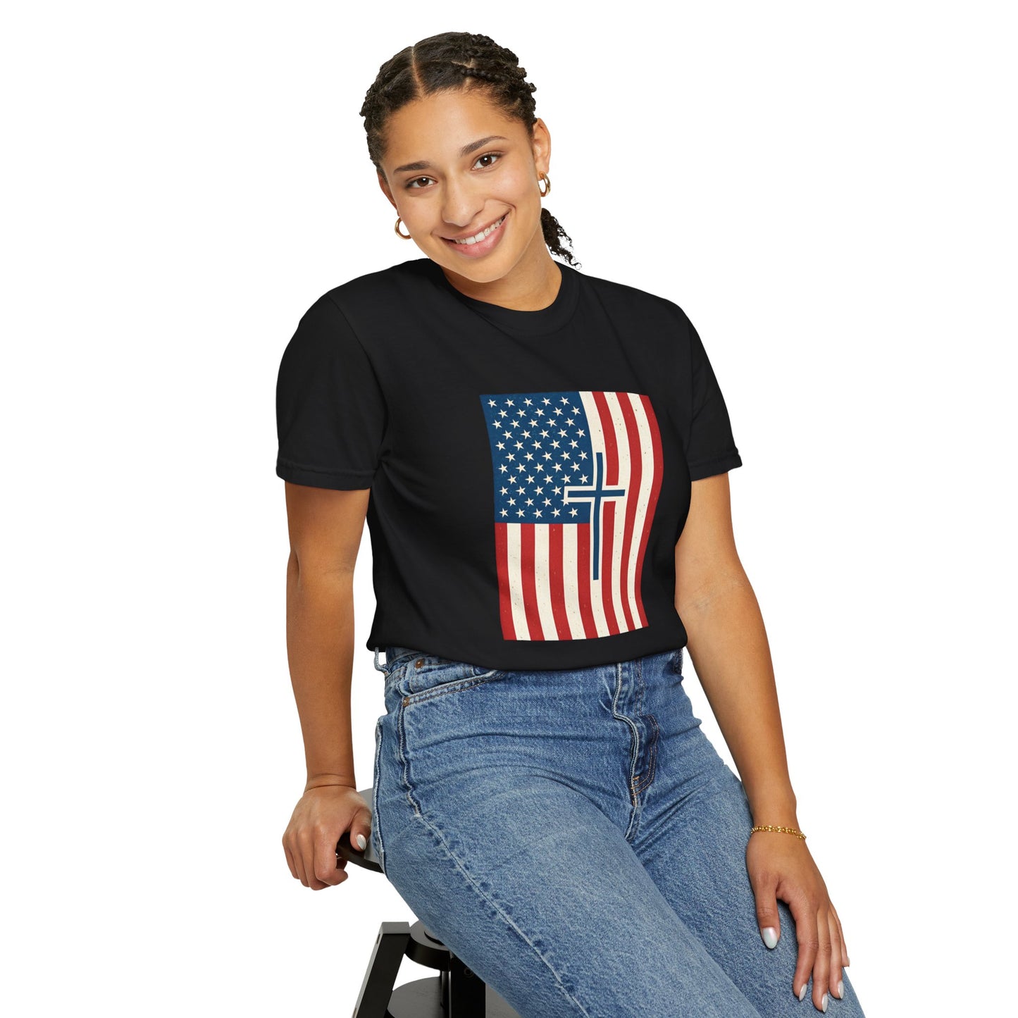 Flag Cross Tee