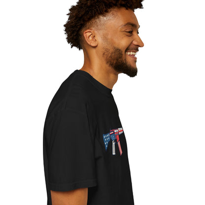 Gun Military Graphic Design Men's T-Shirts