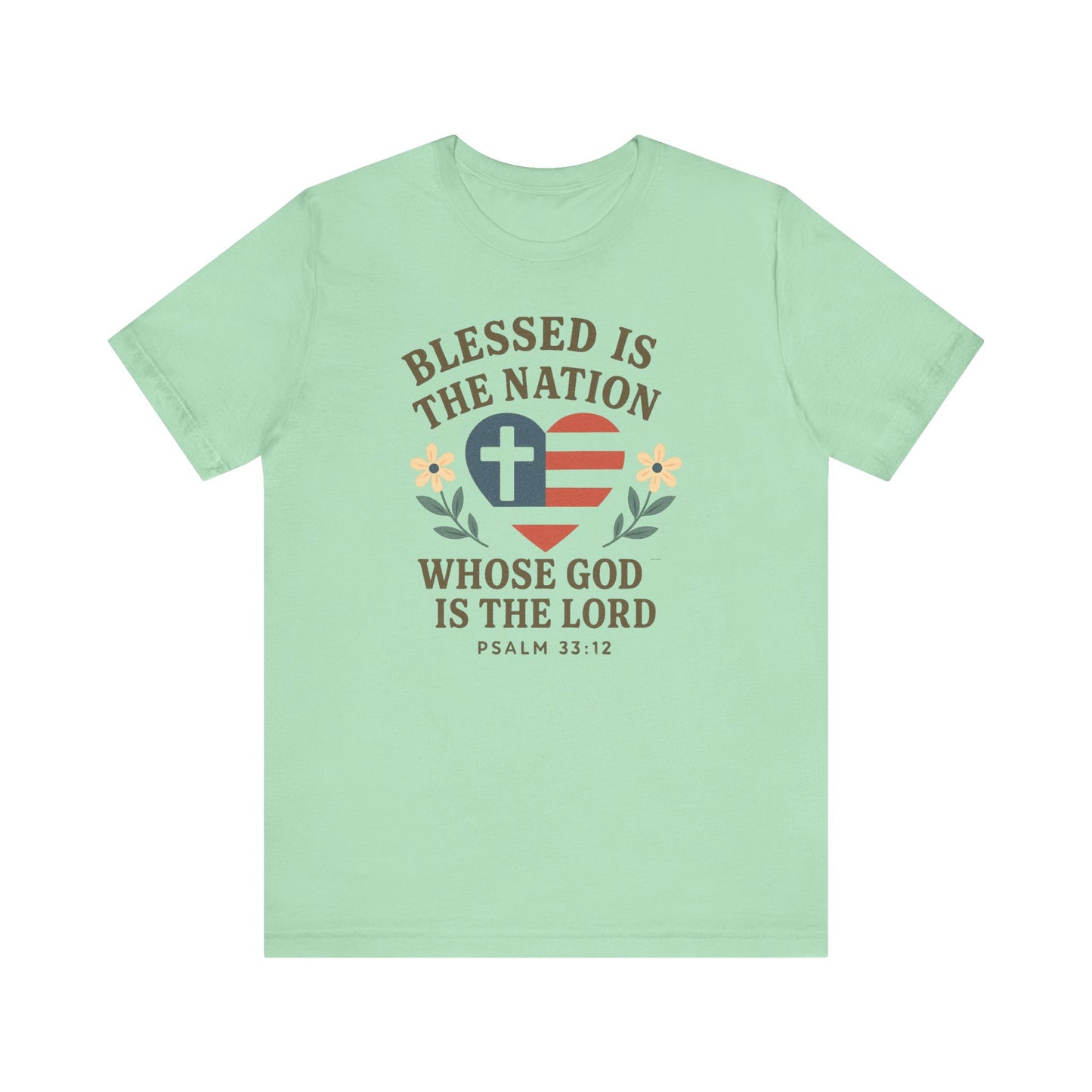 Blessed Nation Short Sleeve Women's T-Shirt