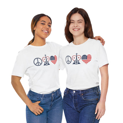 Patriotic Graphic Women's T-Shirt