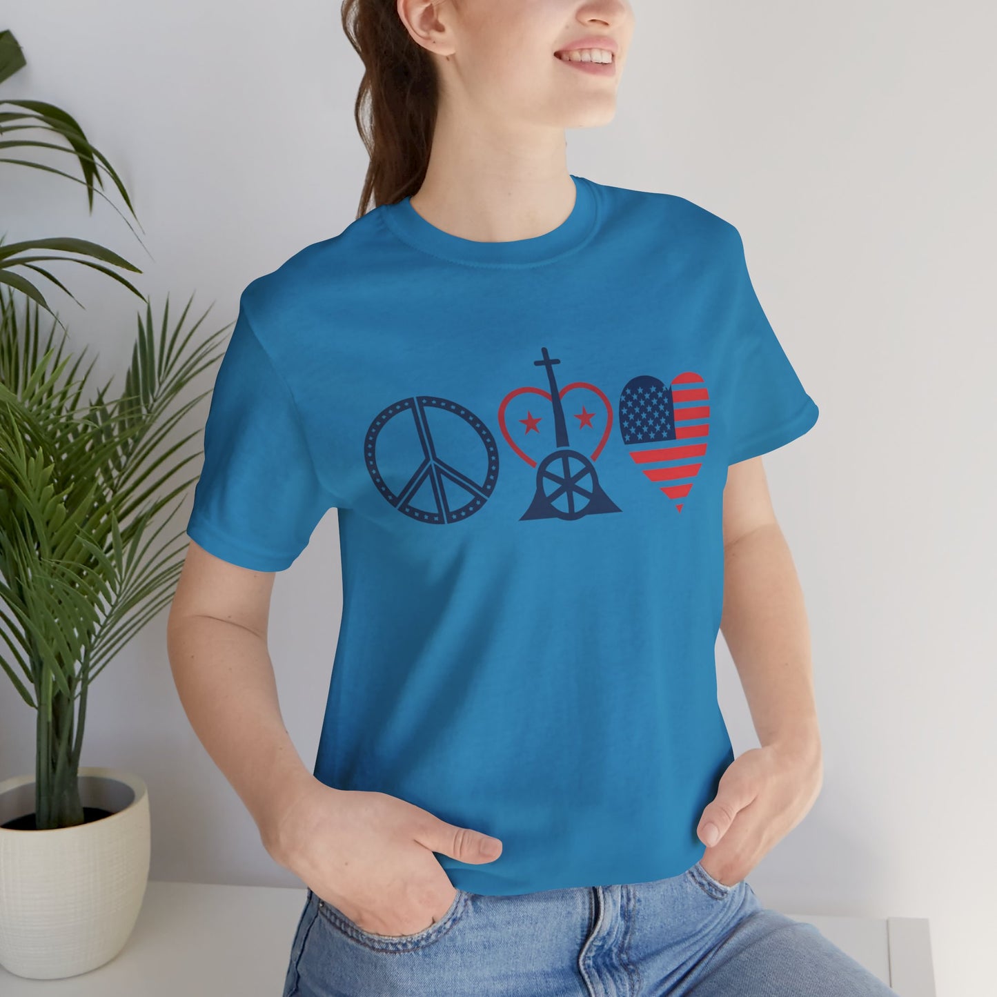 Patriotic Graphic Women's T-Shirt