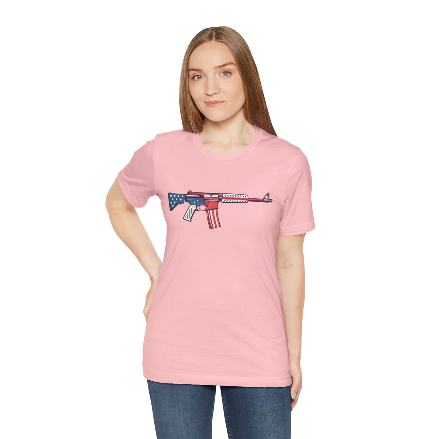 Gun Military Graphic Women's T-Shirts