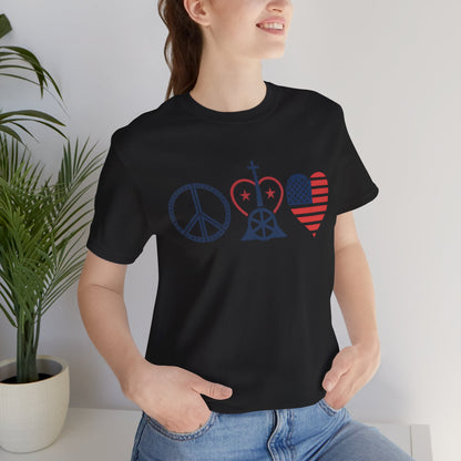 Patriotic Graphic Women's T-Shirt