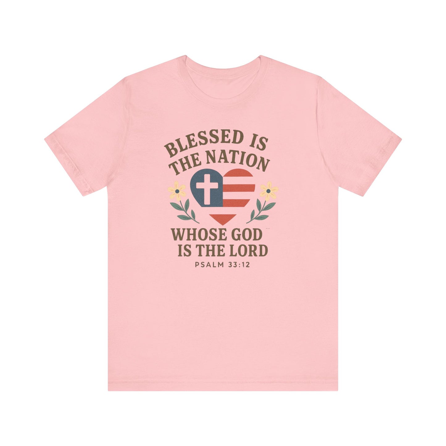 Blessed Nation Short Sleeve Women's T-Shirt