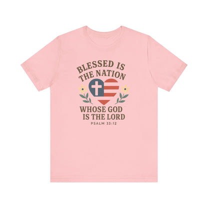 Blessed Nation Short Sleeve Women's T-Shirt