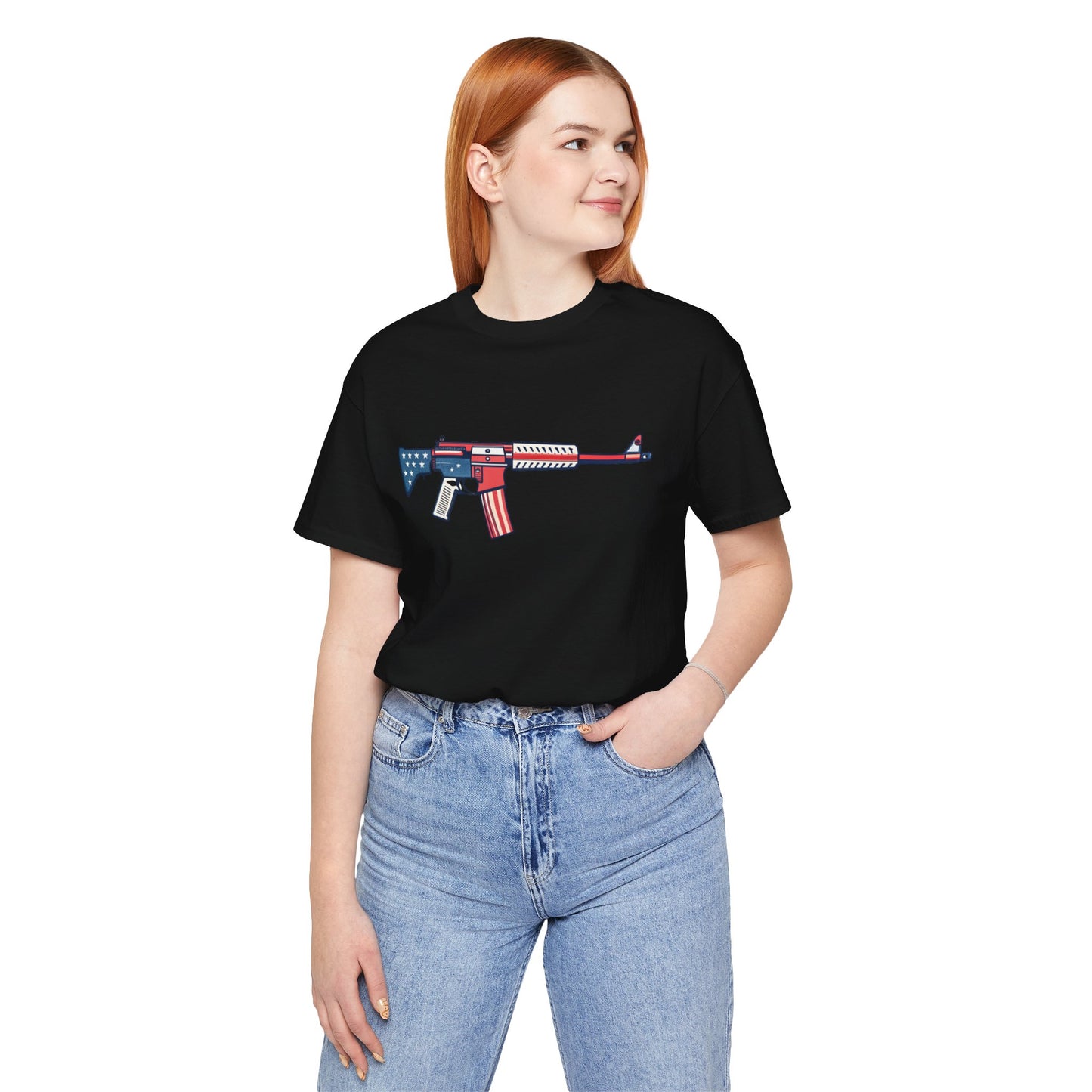 Gun Military Graphic Women's T-Shirts