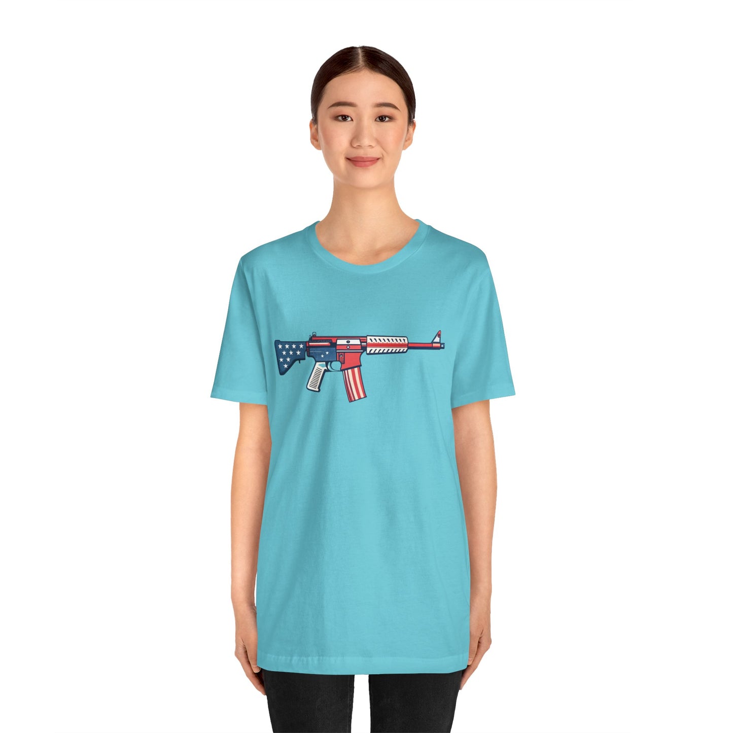 Gun Military Graphic Women's T-Shirts
