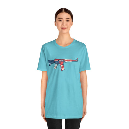 Gun Military Graphic Women's T-Shirts
