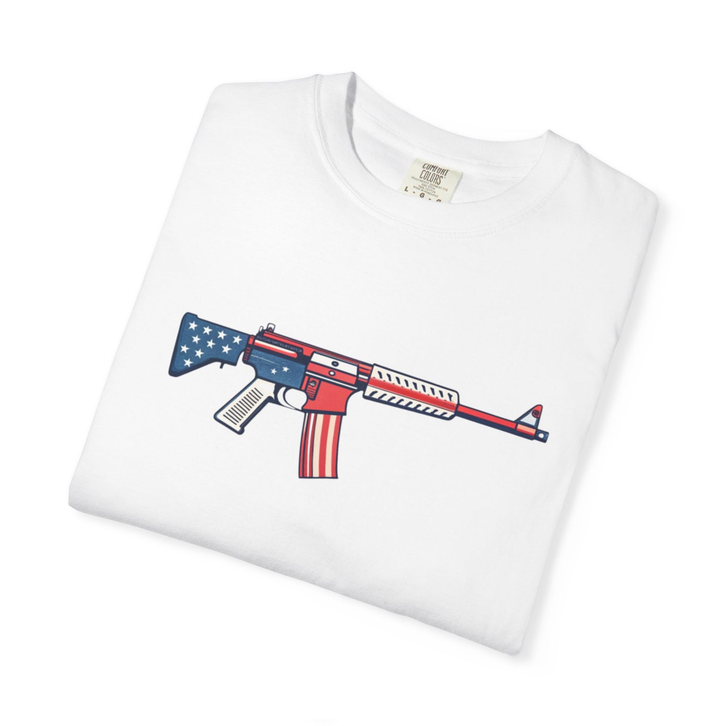 Gun Military Graphic Design Men's T-Shirts
