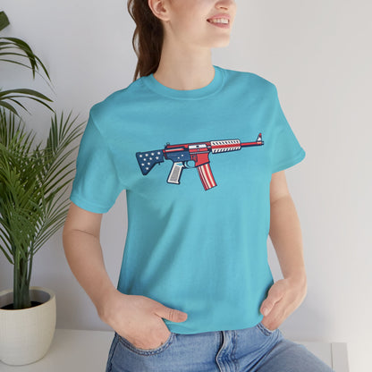 Gun Military Graphic Women's T-Shirts