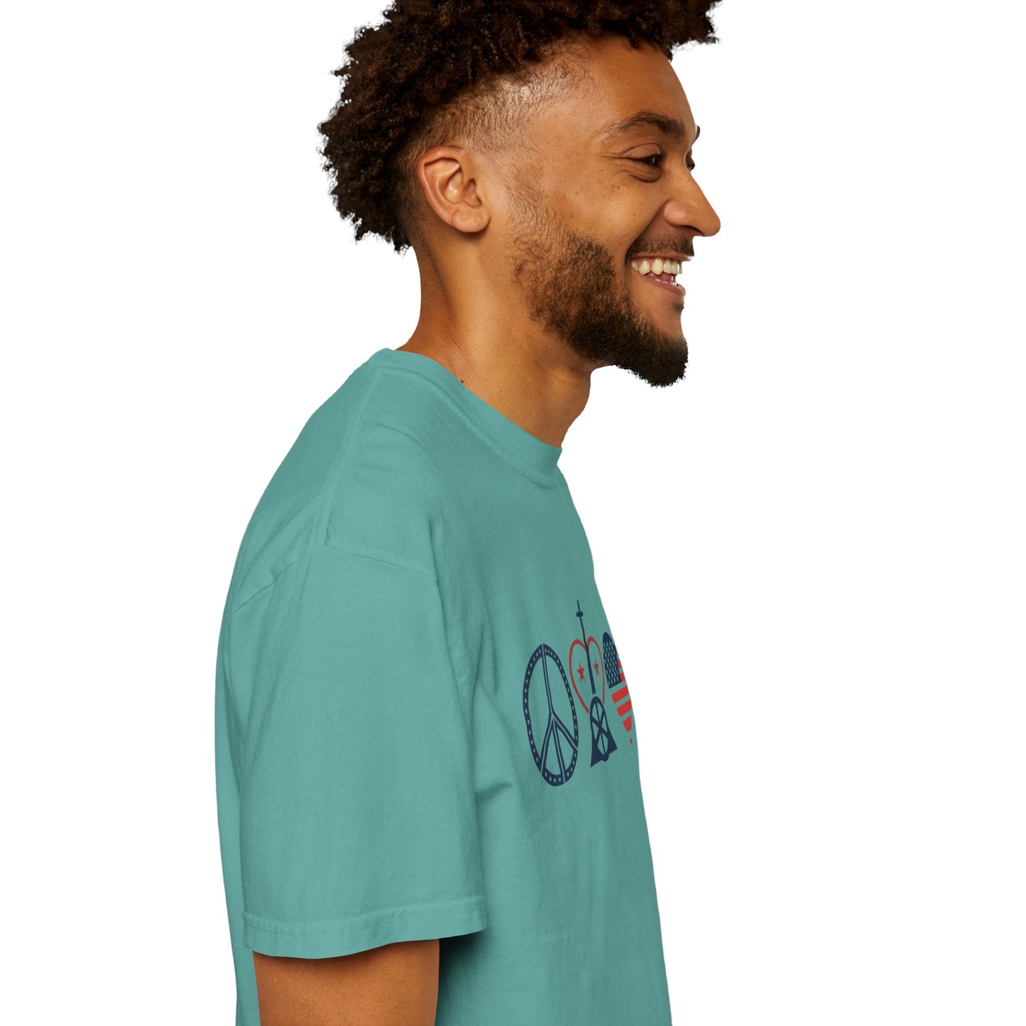 Patriotic Graphic Men's T-shirt