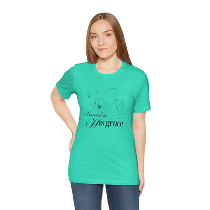 Brewed In His Grace (Black) Women's T-Shirt