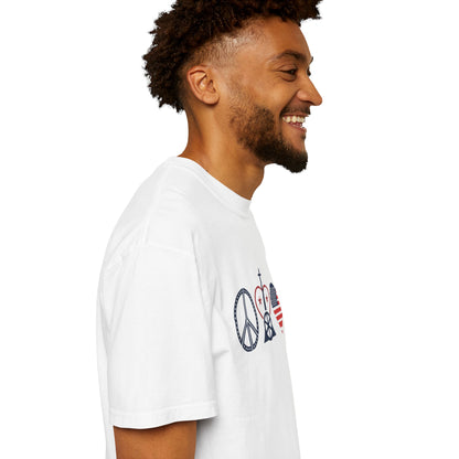 Patriotic Graphic Men's T-shirt