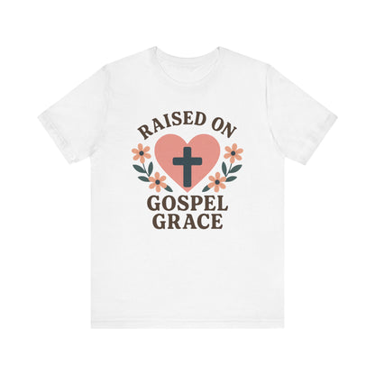Raised On Gospel Grace Women's T-Shirt