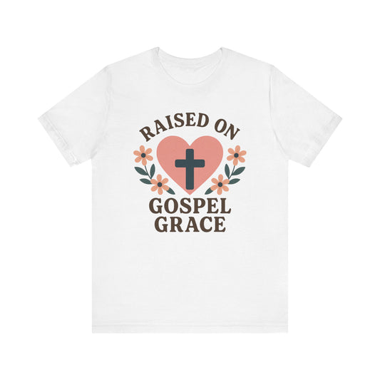 Raised On Gospel Grace Women's T-Shirt