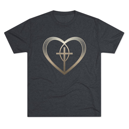 Church Heart Sign  Men's T-Shirt