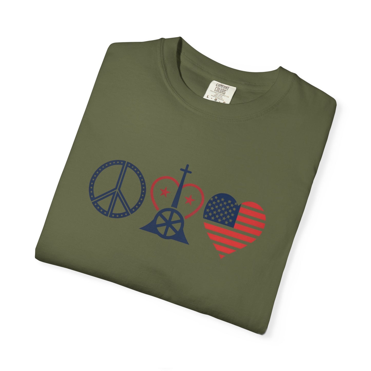 Patriotic Graphic Men's T-shirt