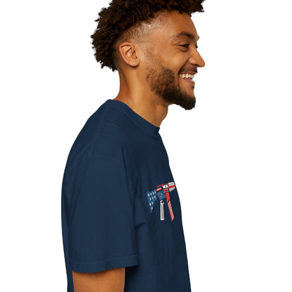 Gun Military Graphic Design Men's T-Shirts